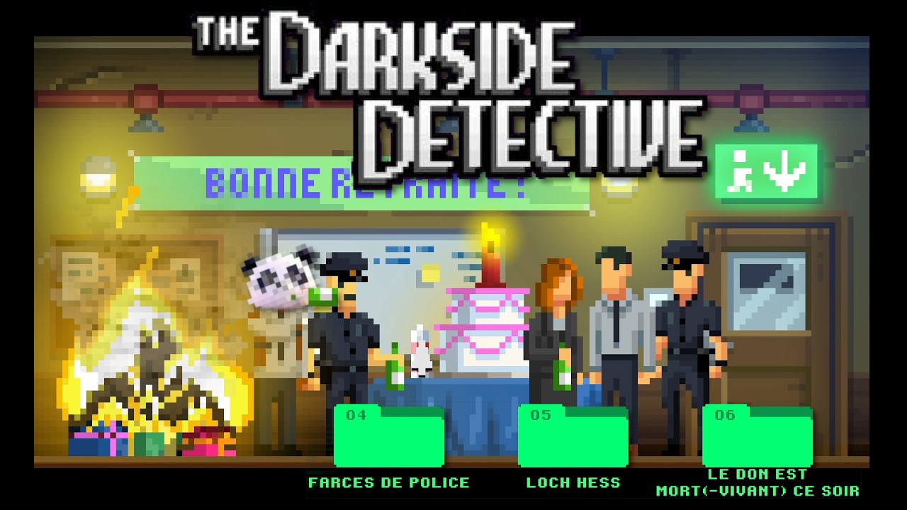 Je finis THE DARKSIDE DETECTIVE avant de jouer à A FUMBLE IN THE DARK [GRATUIT sur EPIC GAMES] 🕵️‍♂️