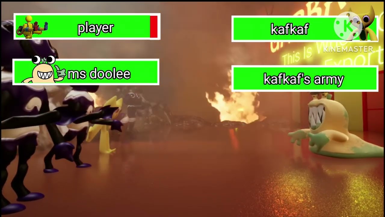 Kinder of borbor 3 (2025) kafkaf's fight with healthbars