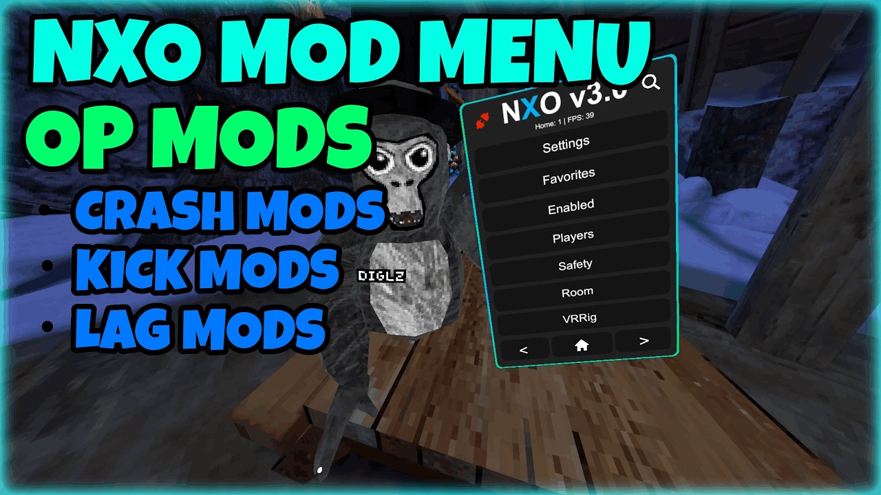 This Menu Is Far Too OP! | NXO V3.0 | Gorilla Tag Modding