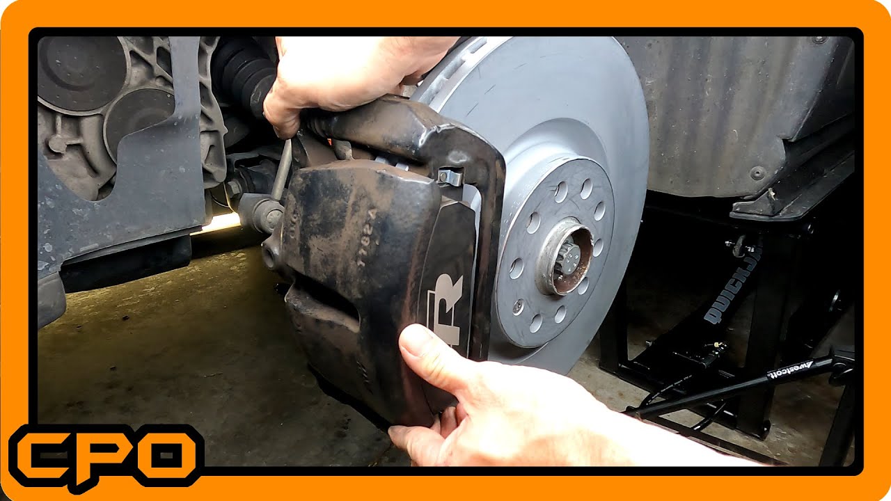 MK7.5 Golf R Front Brakes : Pads, Rotors, and Stainless Steel Lines