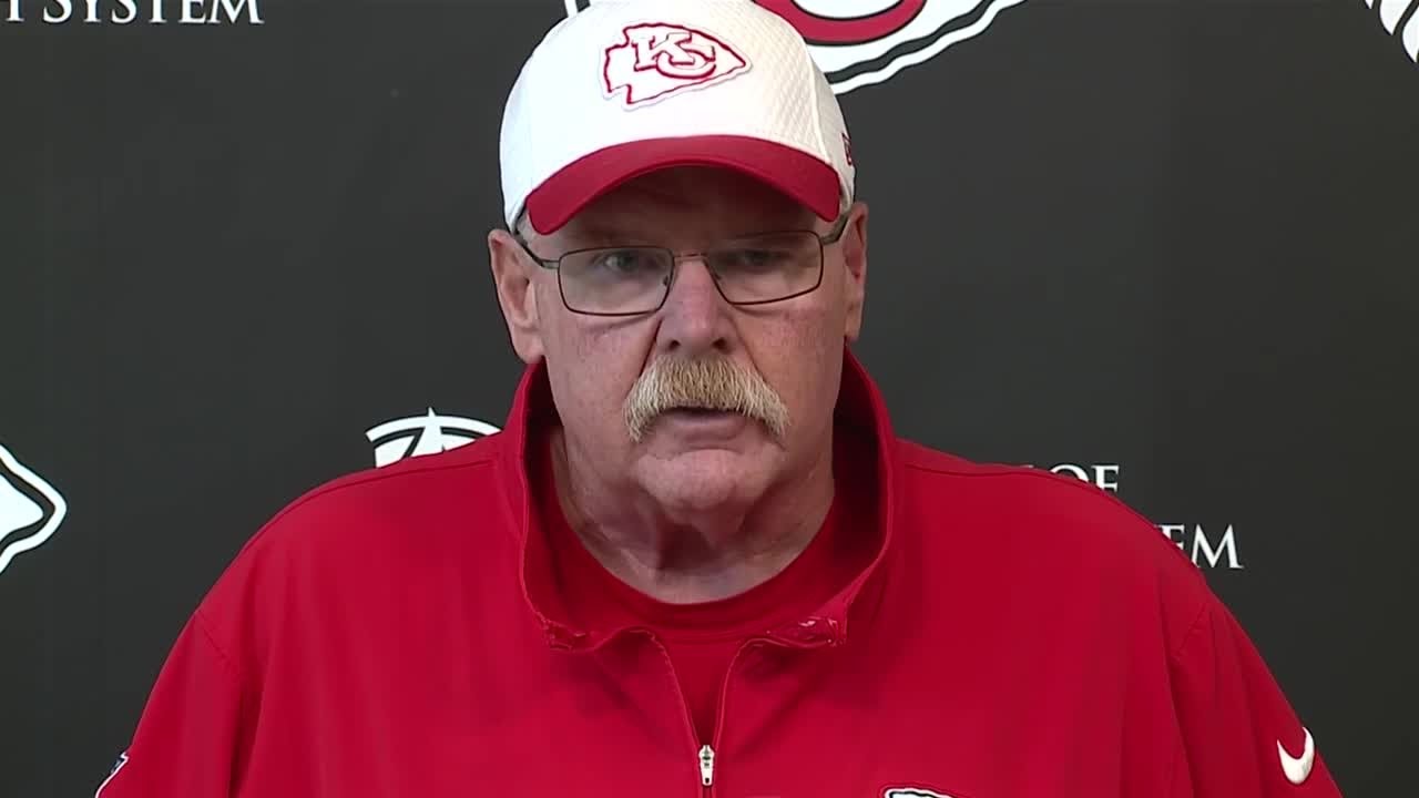 Chiefs' Andy Reid talks MNF, latest on Rashee Rice injury