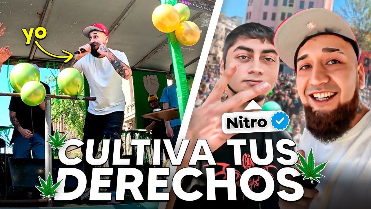 VLOG CON NITRO Y TOM CROWLEY EN “MARCHA CULTIVA TUS DERECHOS” *ESPECIAL 20 AÑOS*💚🇨🇱
