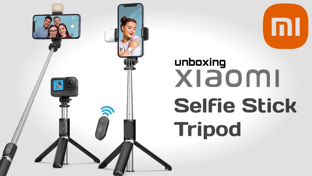 #xiaomi  Selfi Stick and Tripod #unboxing
