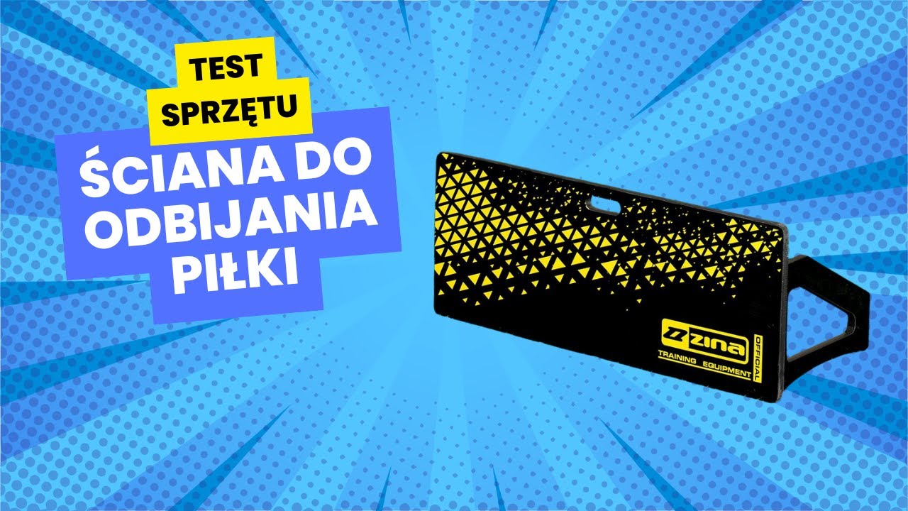 Test Ściany do Odbijania Piłki ZINA – Czy To Działa? Samodzielny Trening w ogrodzie?
