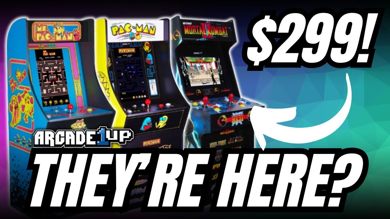 Arcade1up 2025 Игровые автоматы по $299 уже в продаже!