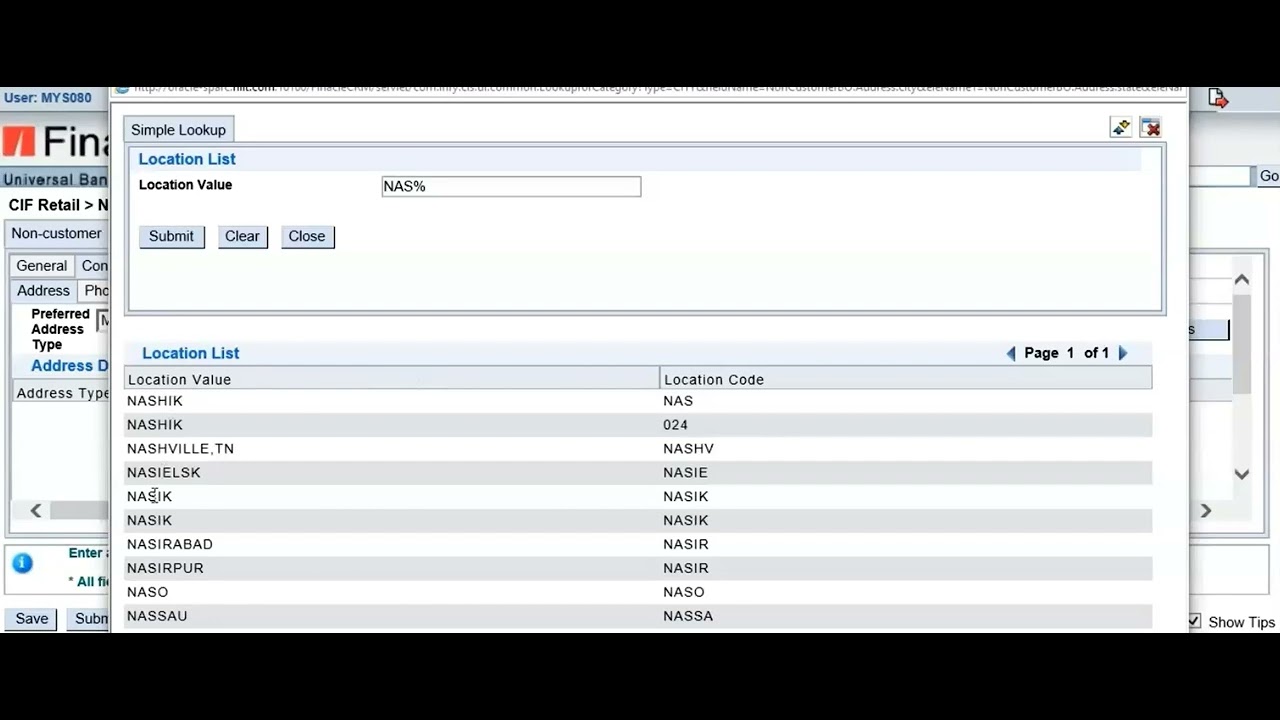 CIF ID creation for non customers Finacle 10