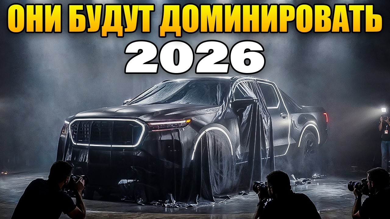 8 Новых Пикапов, Которые УНИЖАЮТ Всех КОНКУРЕНТОВ