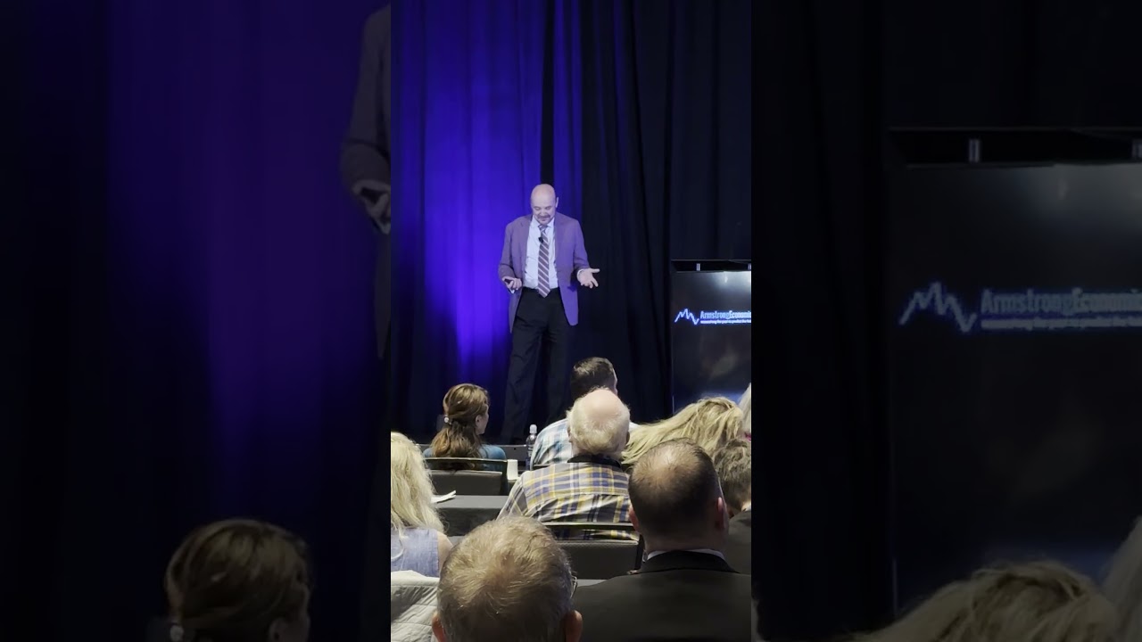 Day 1 at WEC! Socrates 2.0, Martin Armstrong, and a cocktail party to top it off. On to day two! 🚀🥂