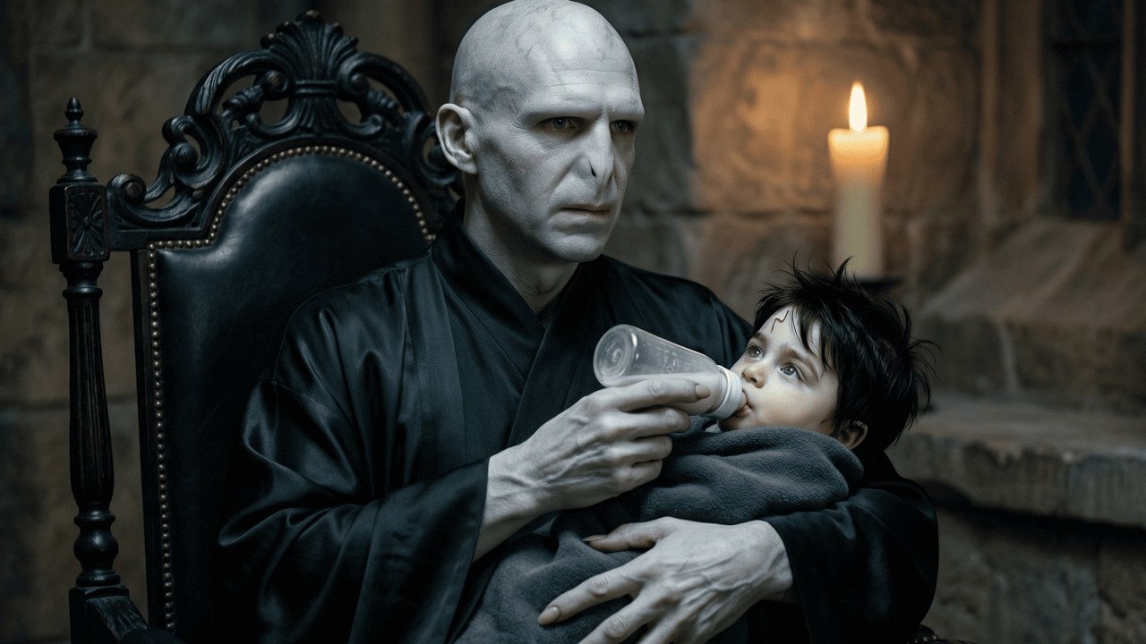 What if Harry Potter was raised by Voldemort?