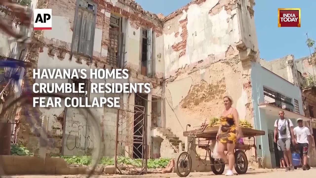 Cuba's Havana Homes Crumble, Residents Fear Collapse