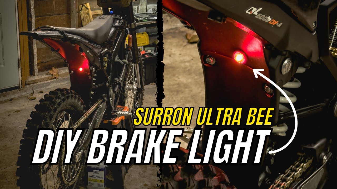 DIY Brake Light on Surron Ultra Bee