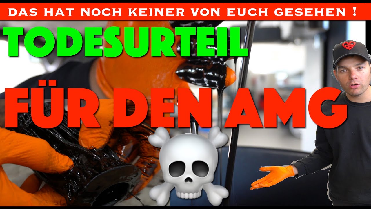 Fassungslosigkeit bei AMG-Profi! Motorschaden bei SL 55 AMG! Motoröl des Grauens