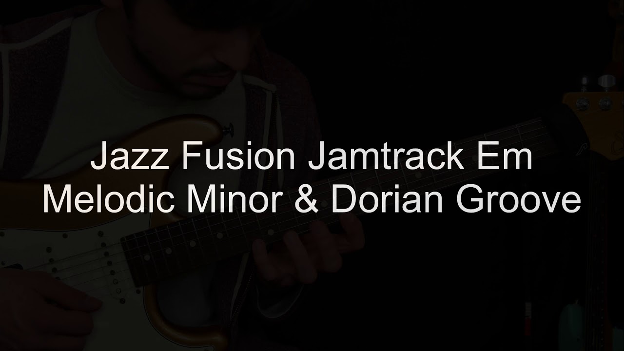 E Melodic Minor Backing Track - Jazz Fusion Groove