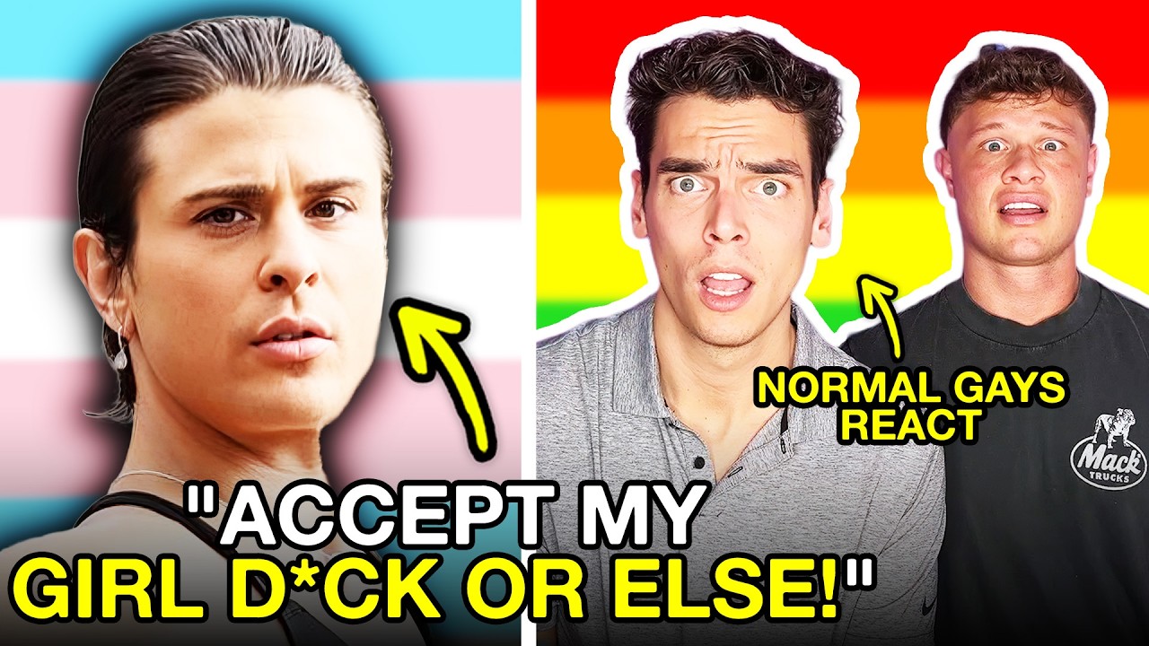 NORMAL GAYS react to viral &ldquo;trans&rdquo; CRIMINAL preying on women!