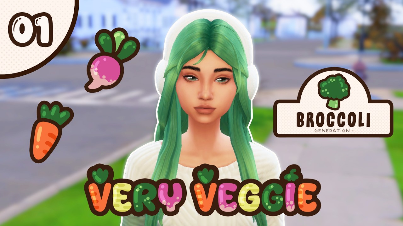 Rags to Riches Beginnings | Verry Veggie Legacy #1 | Sims 4