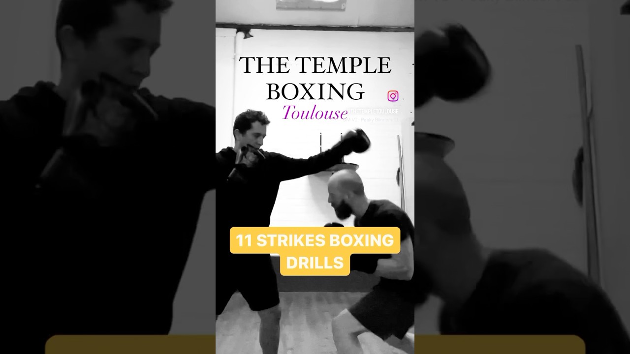 BOXE LOISIR TOULOUSE 🥊 11 exercices de bases 🥊 THE TEMPLE Combo Drills