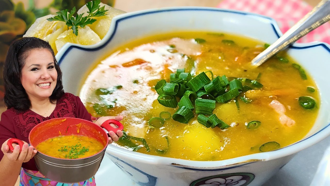 SEGREDOS PARA O CALDO DE MANDIOCA PERFEITO! - Receita pratica