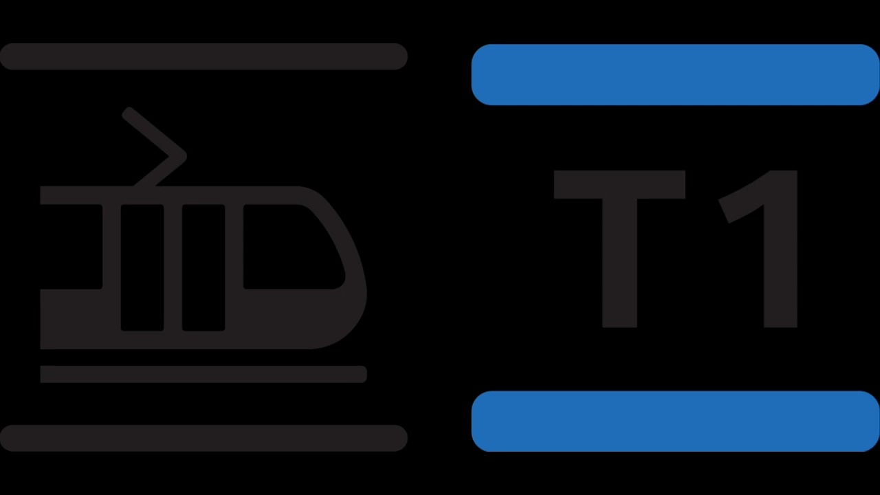 Tram T1:Trajet entre H&ocirc;pital Avicenne et Gaston Roulaud