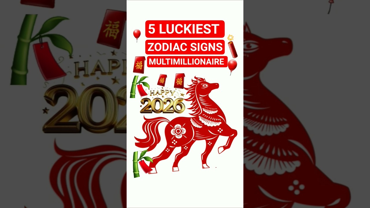 5 MULTIMILLIONAIRE VIBE ZODIAC SIGNS 2026