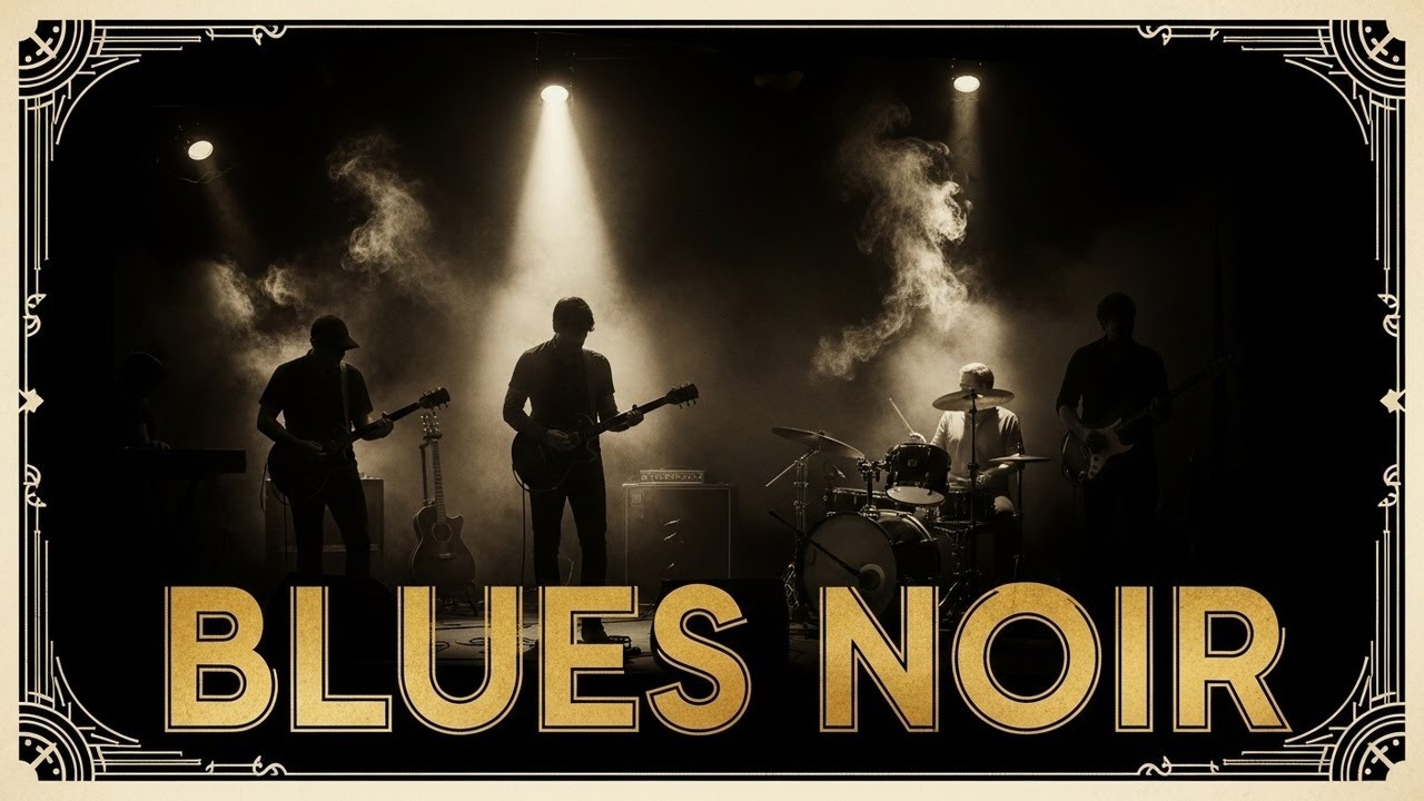 Vintage Blues Playlist 2025 – Dark Noir Music for Study, Work & Relaxation