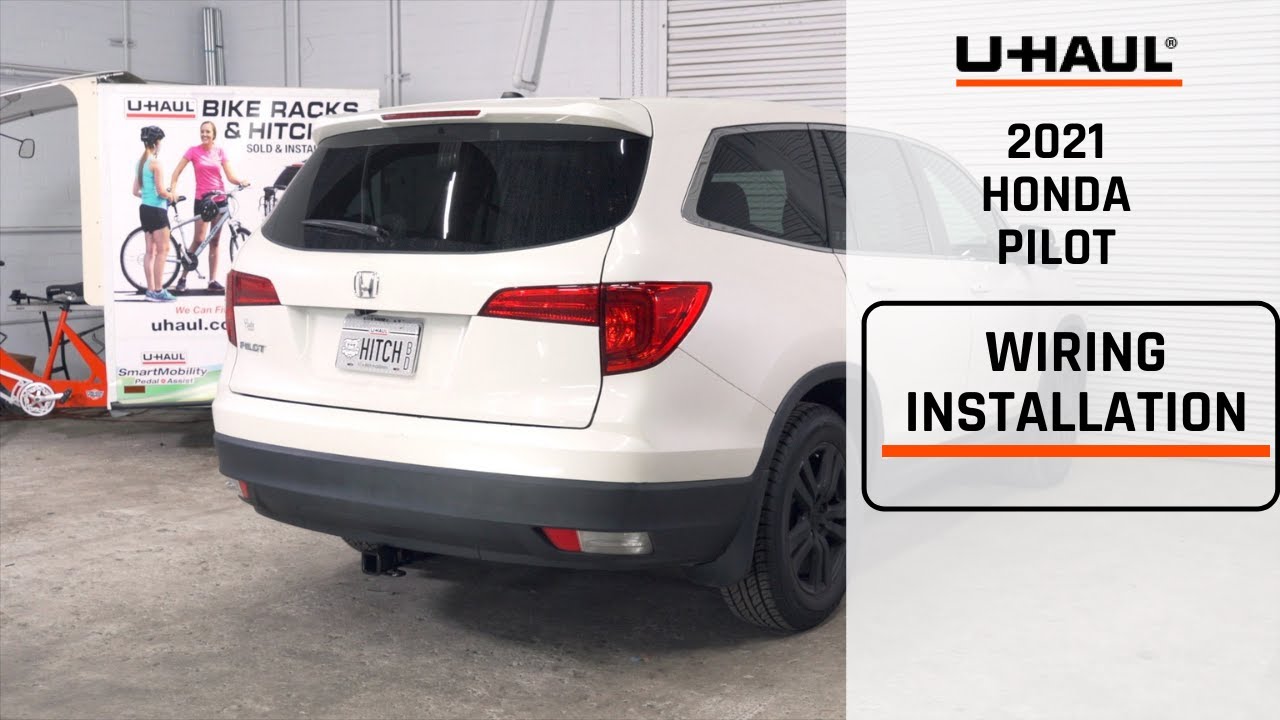 2021 Honda Pilot Trailer Wiring Harness Installation