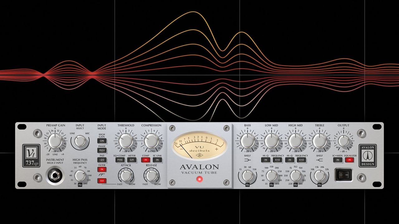 Avalon VT-737 Sound Examples | UAD Native & UAD-2