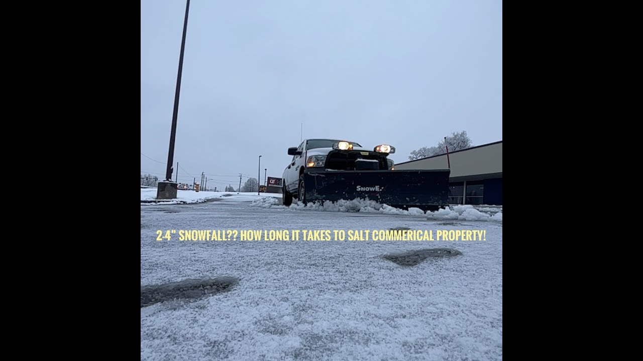 Spreading salt on commercial properties (how to spread salt on commercial properties)