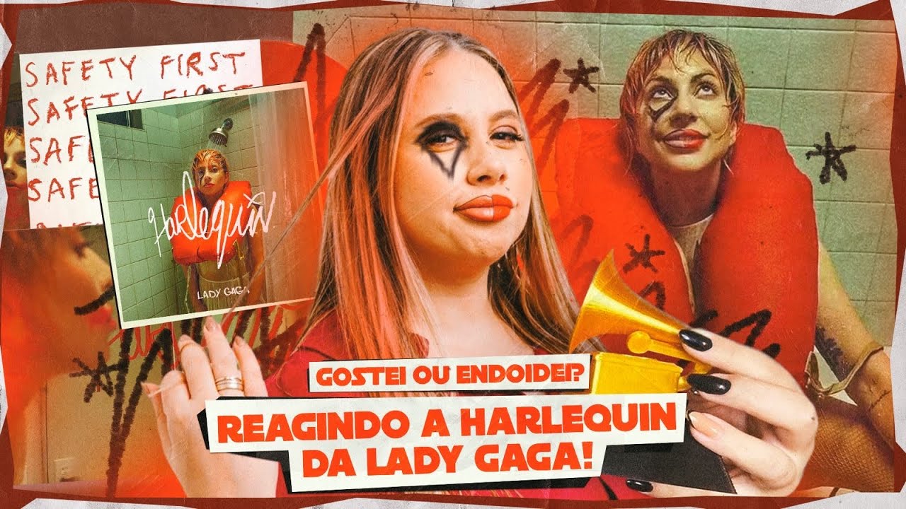 TBT HARLEQUINN - LADY GAGA | Virou a Miley ?? Só cover, Gaga ???