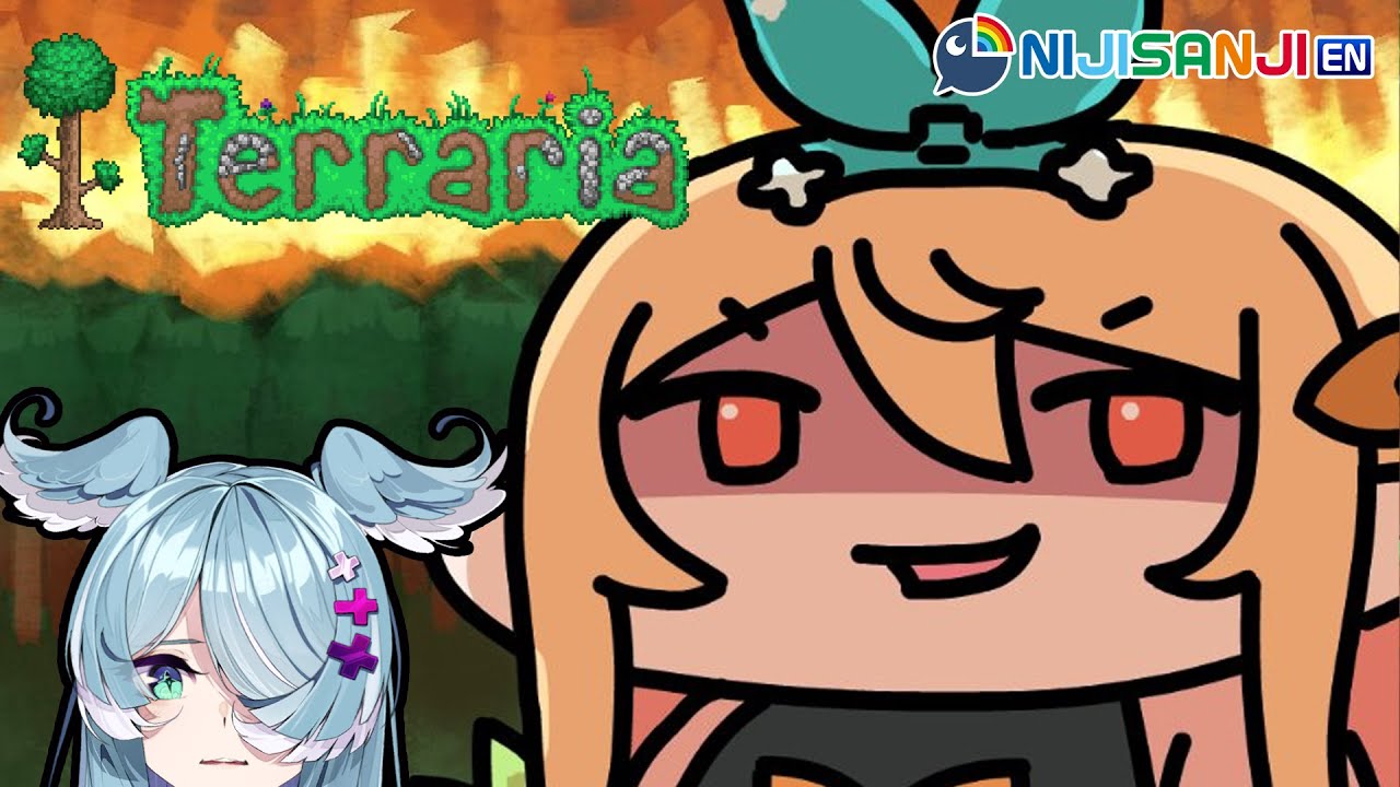 【TERRARIA w/ Elira!】photosynthesis【NIJISANJI EN | Pomu Rainpuff】