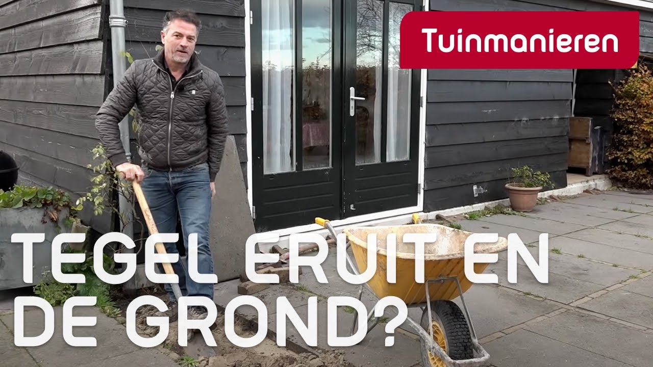 Tegel uit je terras, wat doe je met de grond? | #2 | Tuinmanieren
