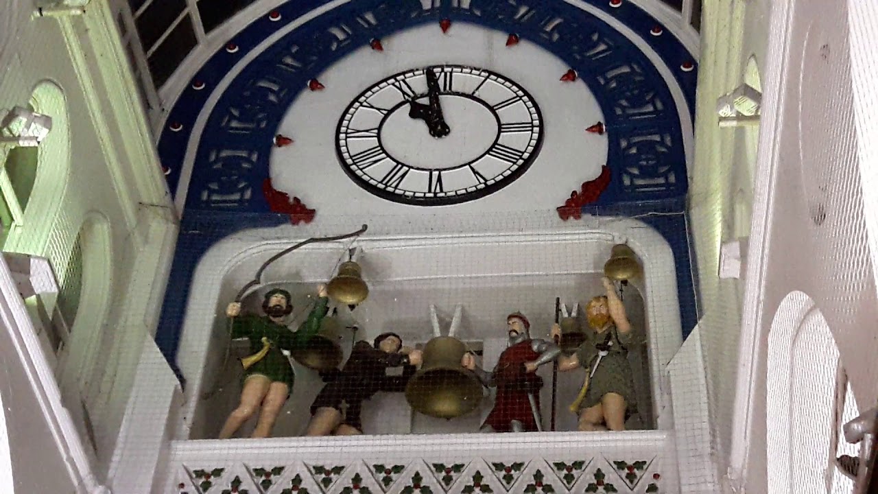 Ivanhoe Clock Thorton's Arcade, Leeds.