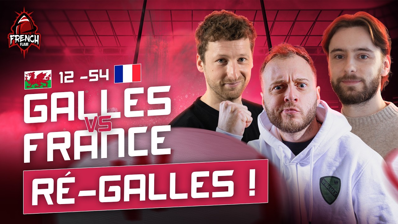 🔴 [LIVE] Debrief Galles - France (12-54) / 6 Nations (Rugby)