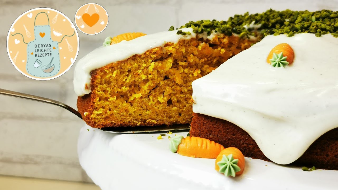 Rüblikuchen (Möhrenkuchen): Koch- und Backvideoanleitung für Kinder (Becher-Rezept)