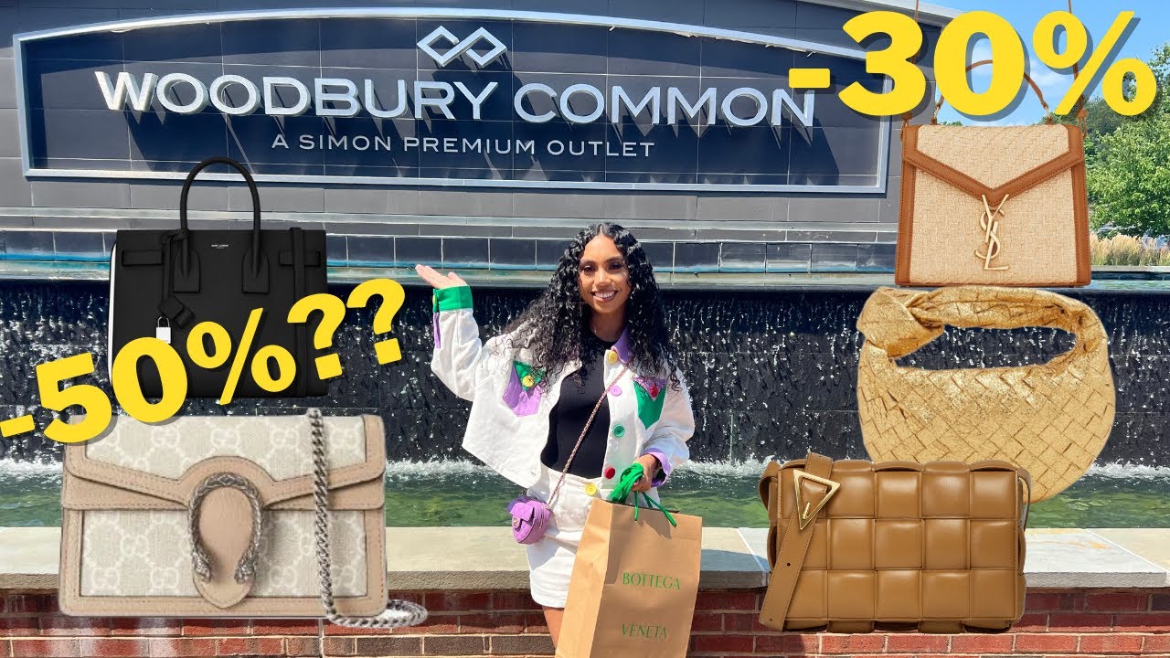 WOODBURY COMMONS LUXURY OUTLET SHOPPING VLOG | KATIE DANGER
