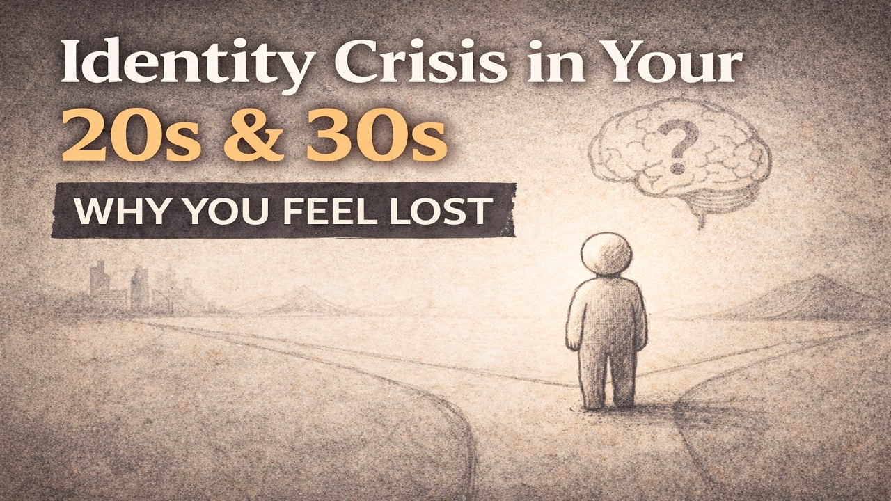 Why You Feel Lost in Your 20s & 30s (The Psychology of Identity Crisis)
