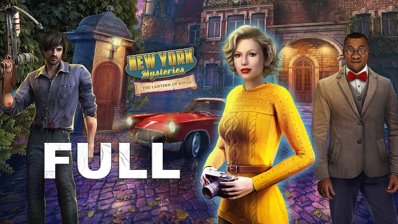 New York Mysteries 3 - The Lantern of Souls - FULL Walkthrough