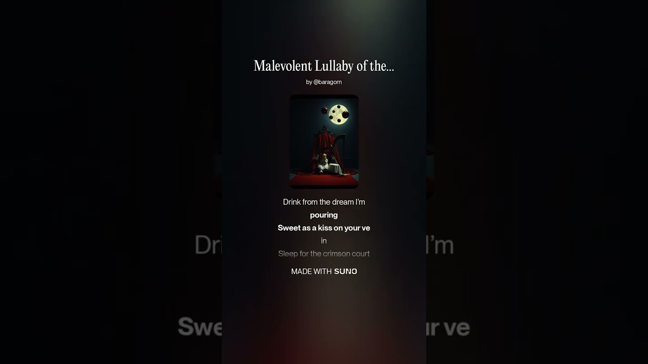 Malevolent Lullaby of the Crimson Court