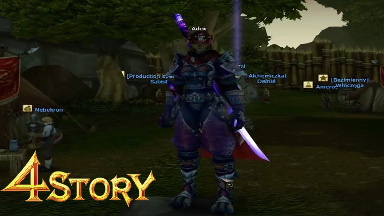 4Story - (4classic) #005 - Dostałem CAŁY EKWIPUNEK +20 PVP od losowego gracza!