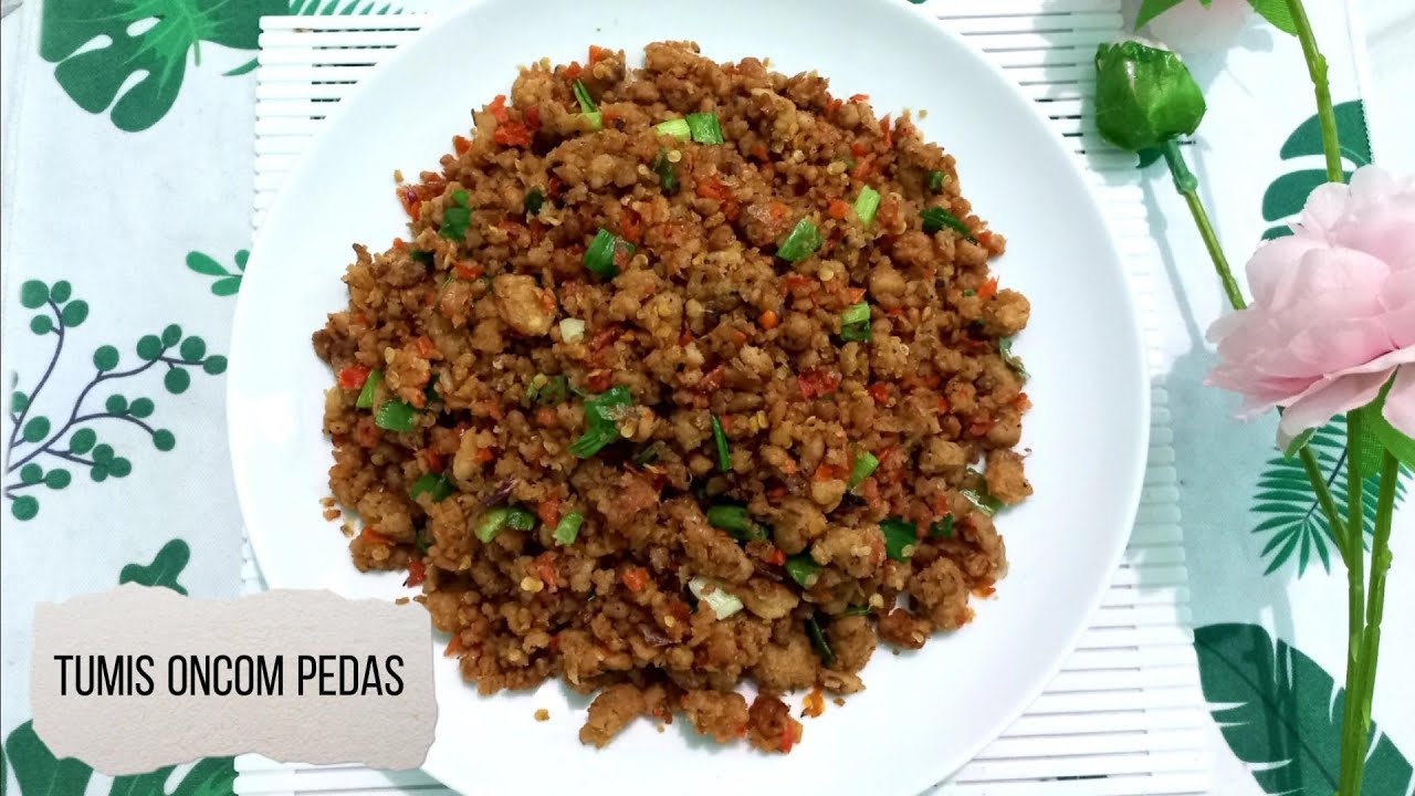 Resep dan Cara Memasak Tumis Oncom Pedas || Enak, Gurih, dan Simple