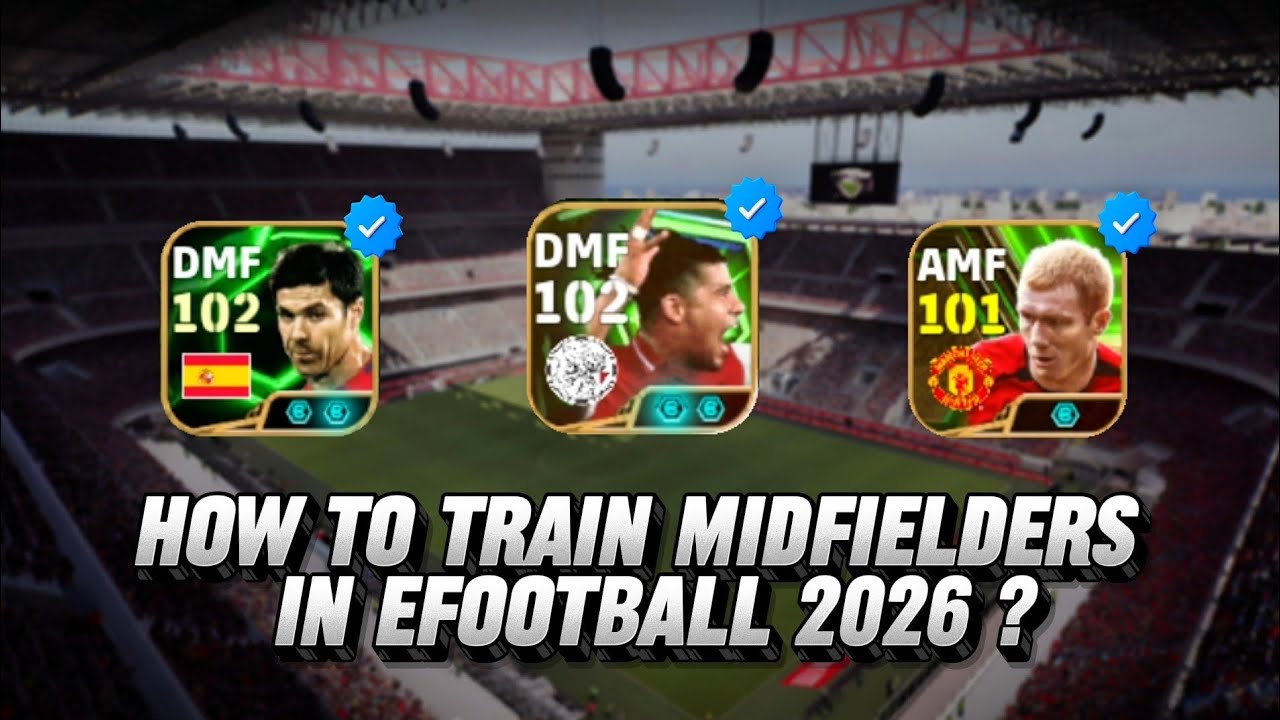How to Train Your Midfielders Like a Pro in eFootball | Build your Maestros 🔥