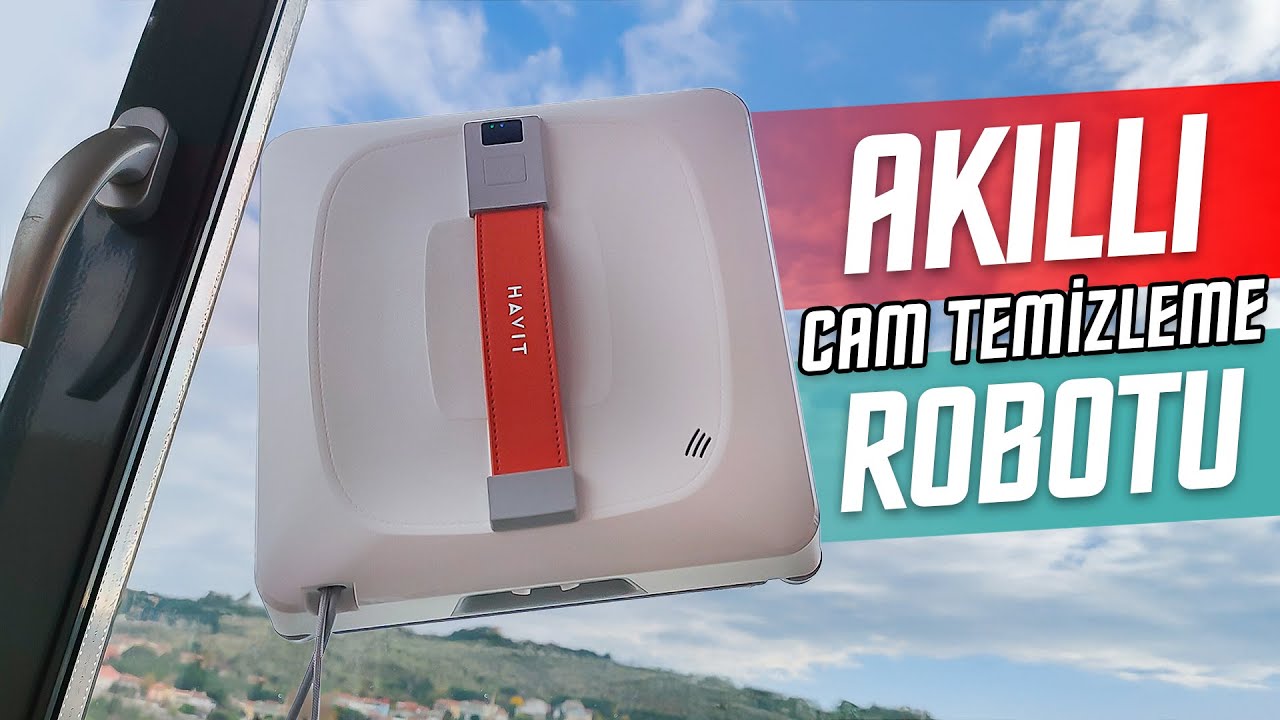 Bu Robot Gerçekten Cam Siliyor mu? Sonucu Gördük! Havit HCR107 Pro Akıllı Cam Temizleme Robotu