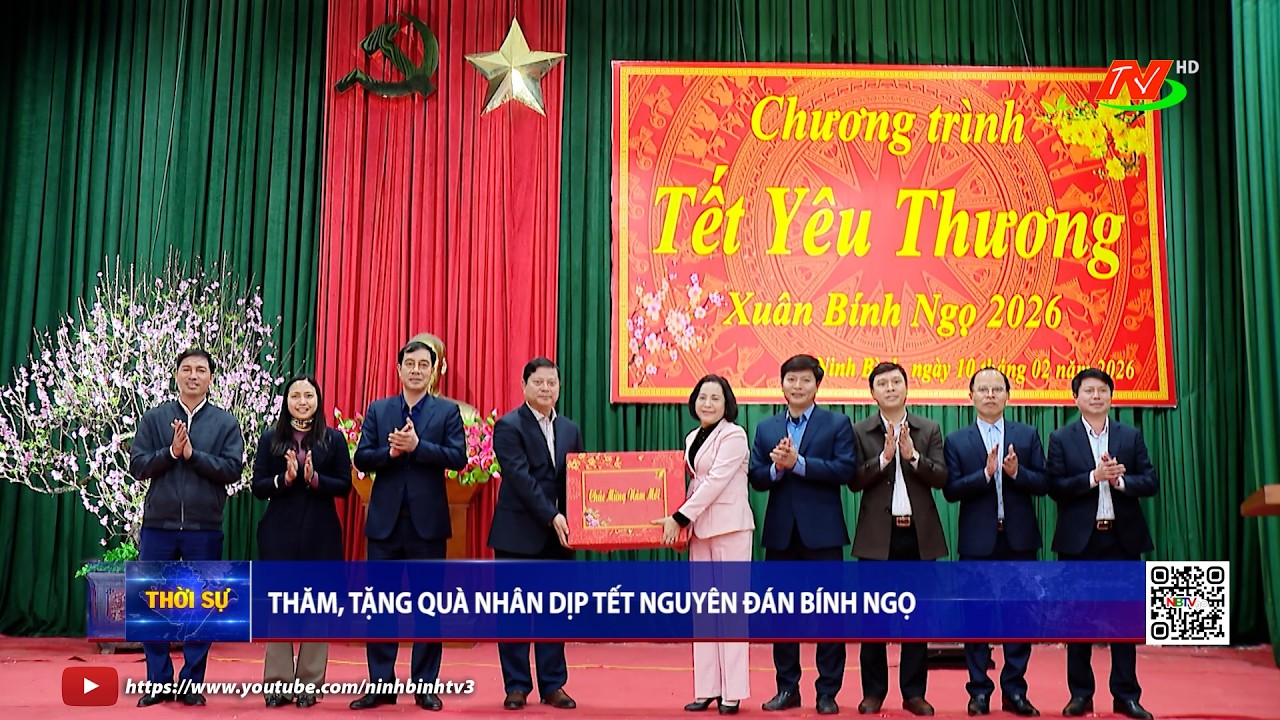 Đồng chí Phó Chủ tịch Quốc hội Nguyễn Thị Thanh thăm, tặng quà nhân dịp Tết Nguyên đán Bính Ngọ
