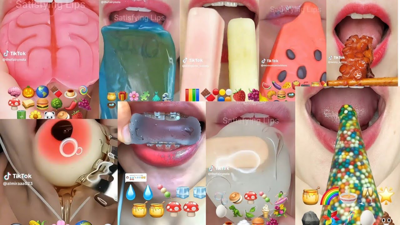 Makan sesuai emoji 🍰🧁🦪🍡🍥