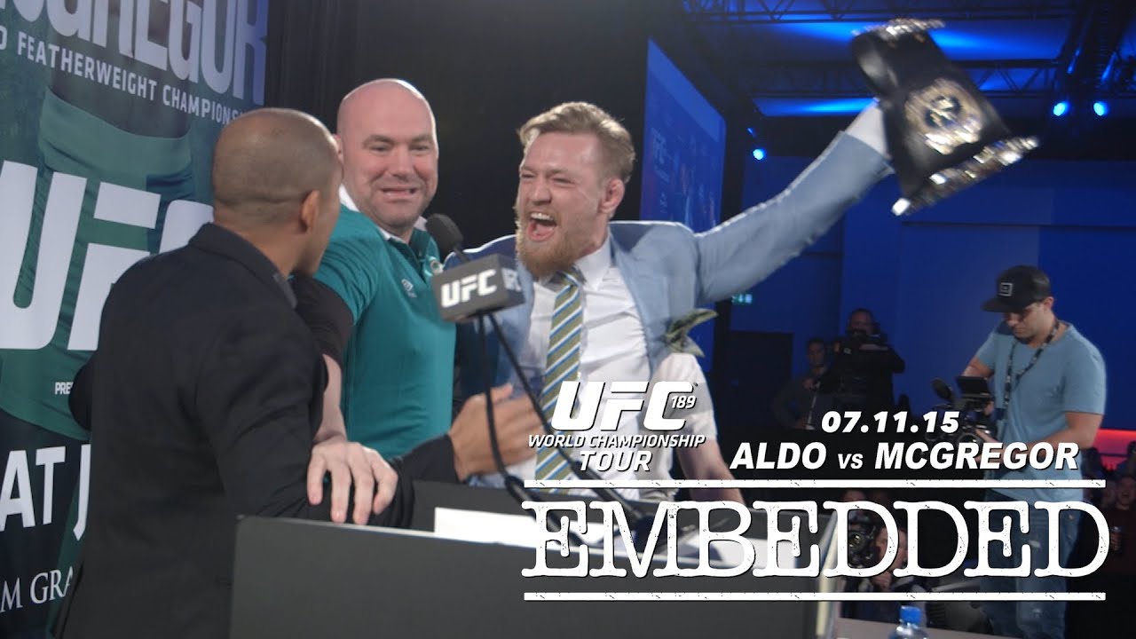 UFC 189 World Championship Tour Embedded: Vlog Series - Episode 10