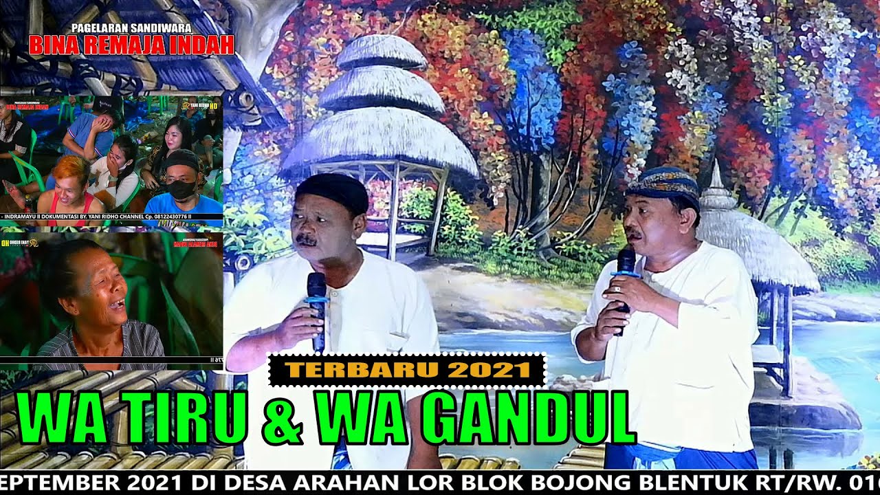 LUCU LAWAKAN TERBARU || WA TIRU DAN WA GANDUL || BINA REMAJA INDAH