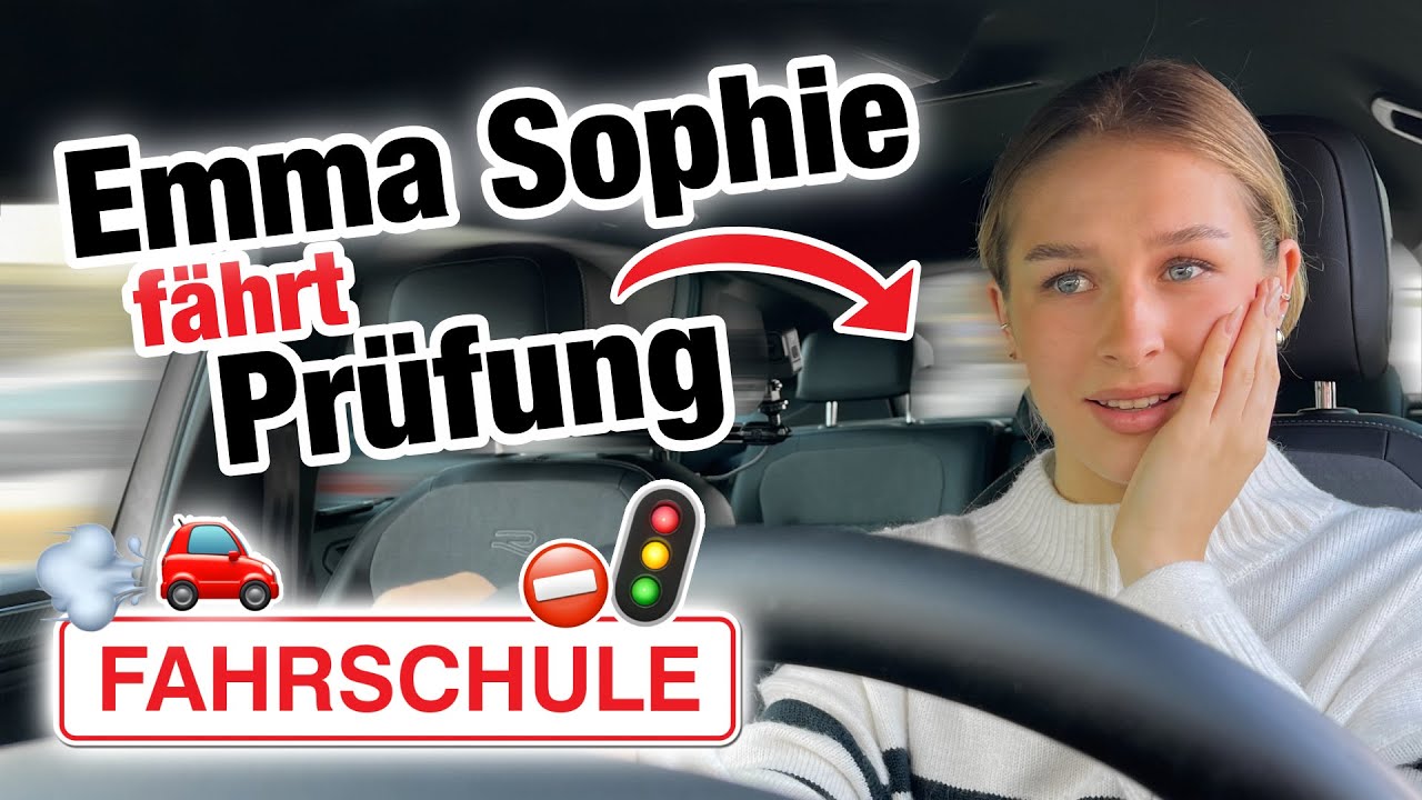 Praktische Führerscheinprüfung mit Emma Sophie 🤯 | Fischer Academy