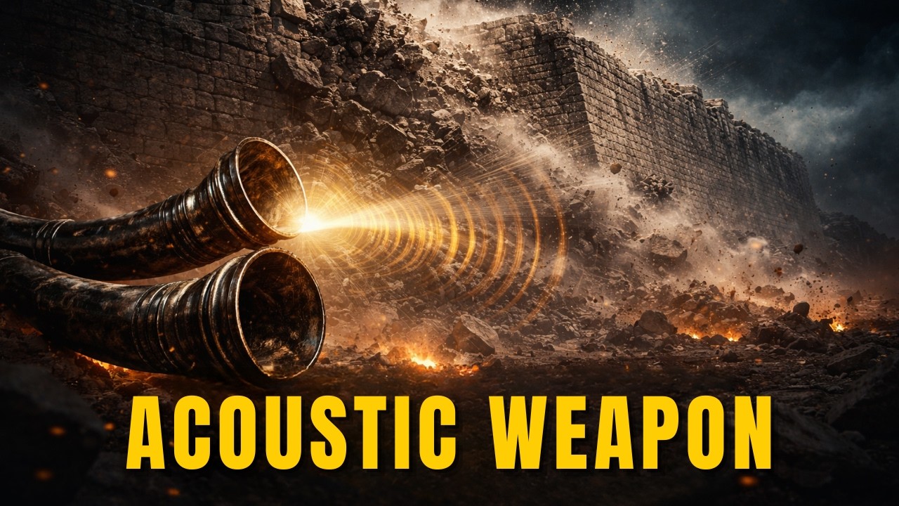 The Sound Frequency That Shattered Stone: JERICHO's Physics Explained