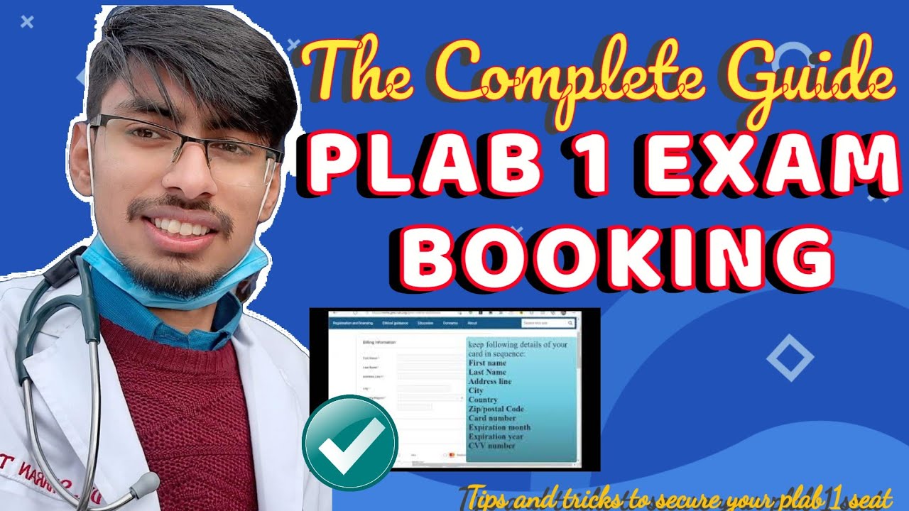 Plab 1 exam booking | Tips to book plab 1 seat |  issues