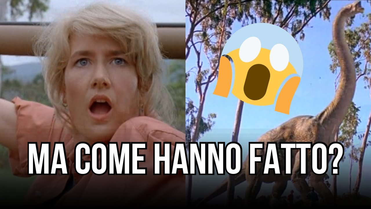 GLI EFFETTI SPECIALI DI JURASSIC PARK