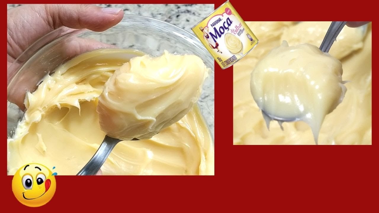 Cremoça, moça cremosa, ou recheio tipo moça de colher fácil e irresistível!